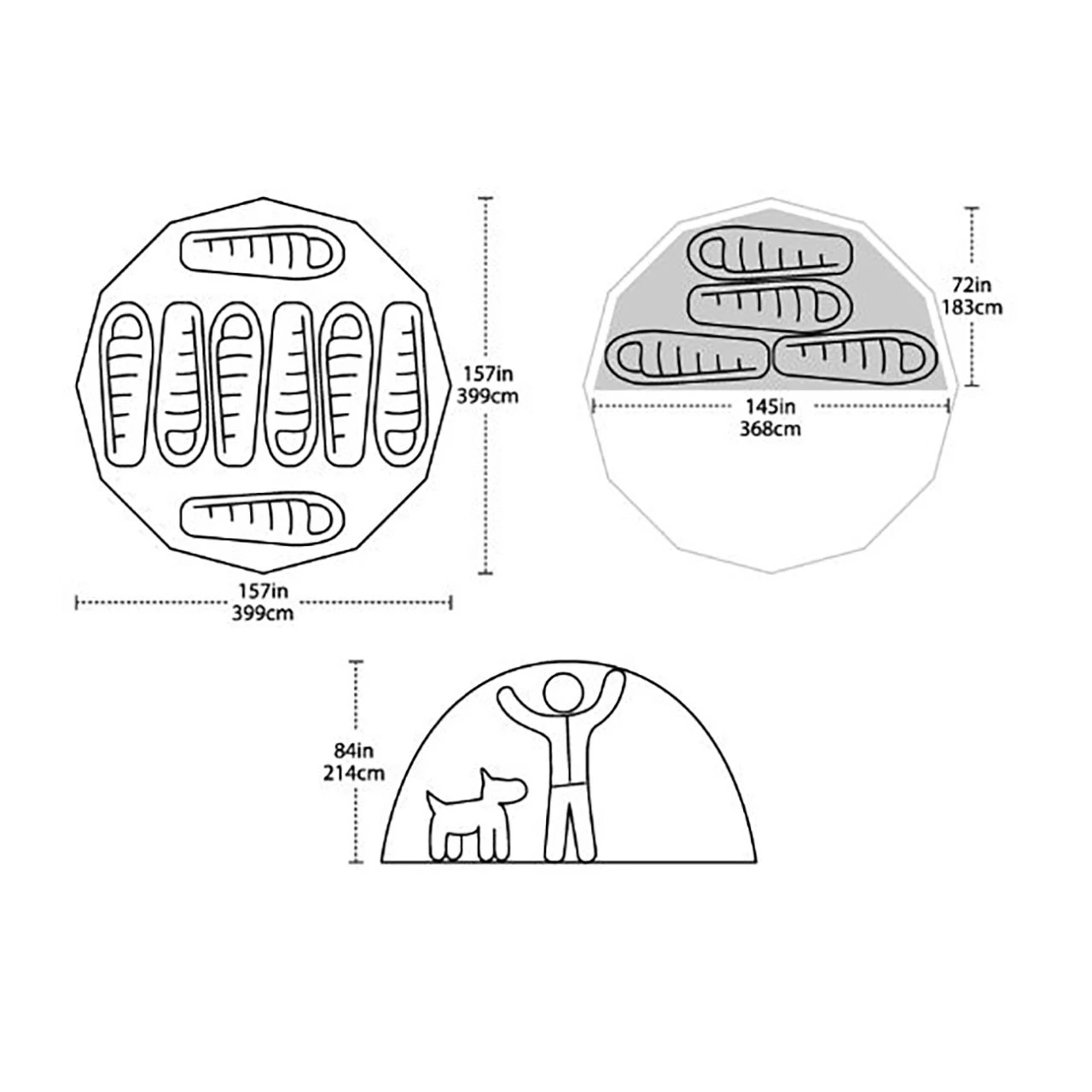 Big Agnes Guard Station 8 Tent - Image 2