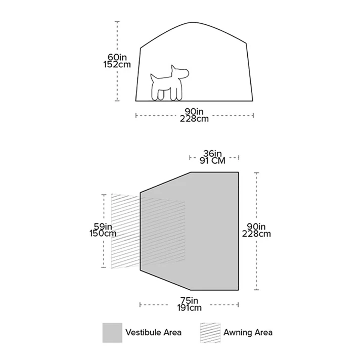 Big Agnes Big House 4 Vestibule - Image 3