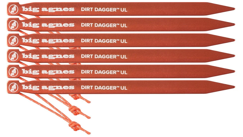Big Agnes Dirt Dagger UL Tent Stakes, Pack Of 30